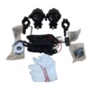 Faros Auxiliares. C/Lupa. KIT Completo 100W/20.000LM. Par