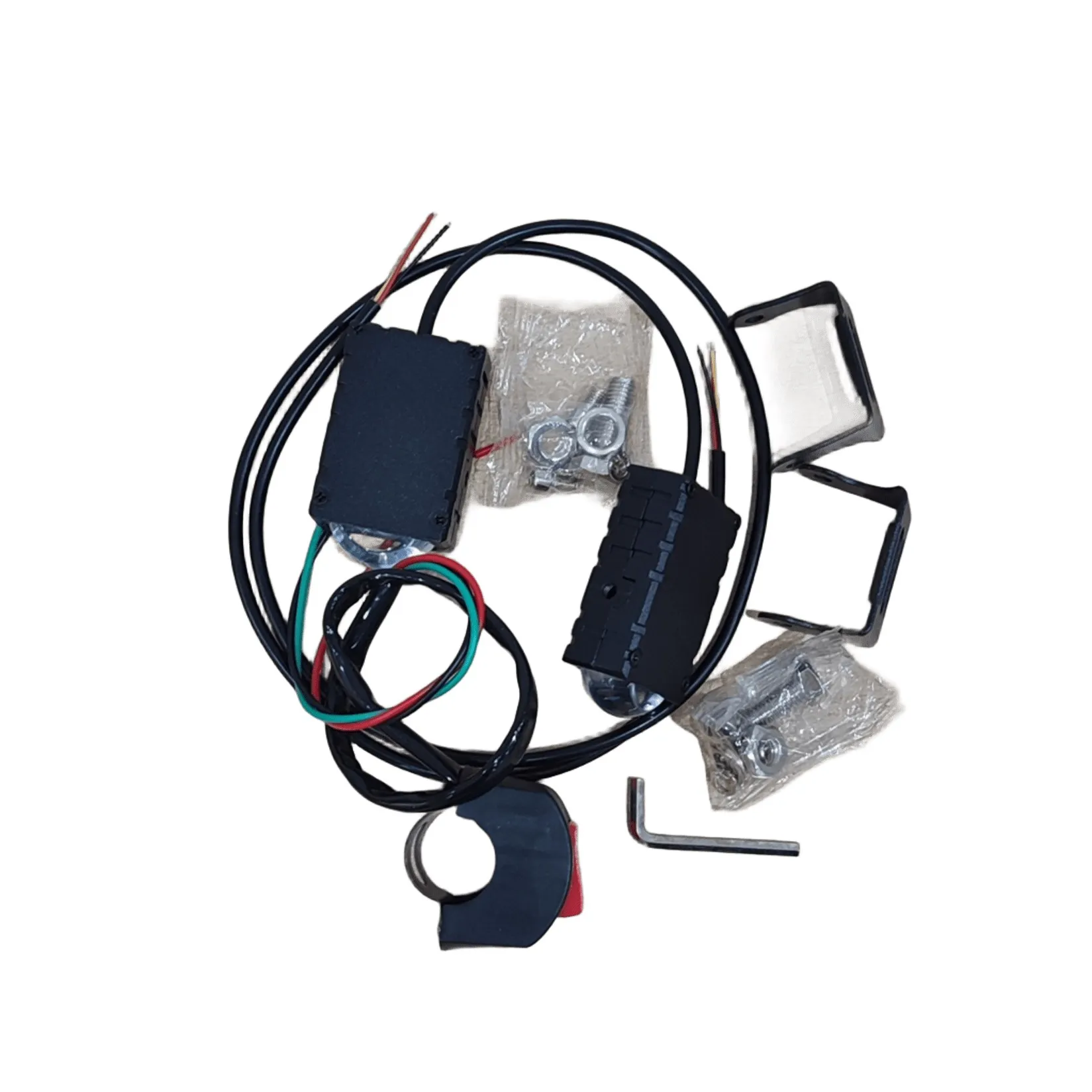 Faros Auxiliares AC/DC 8-60V. 40W/5.500LM C/Tecla PAR