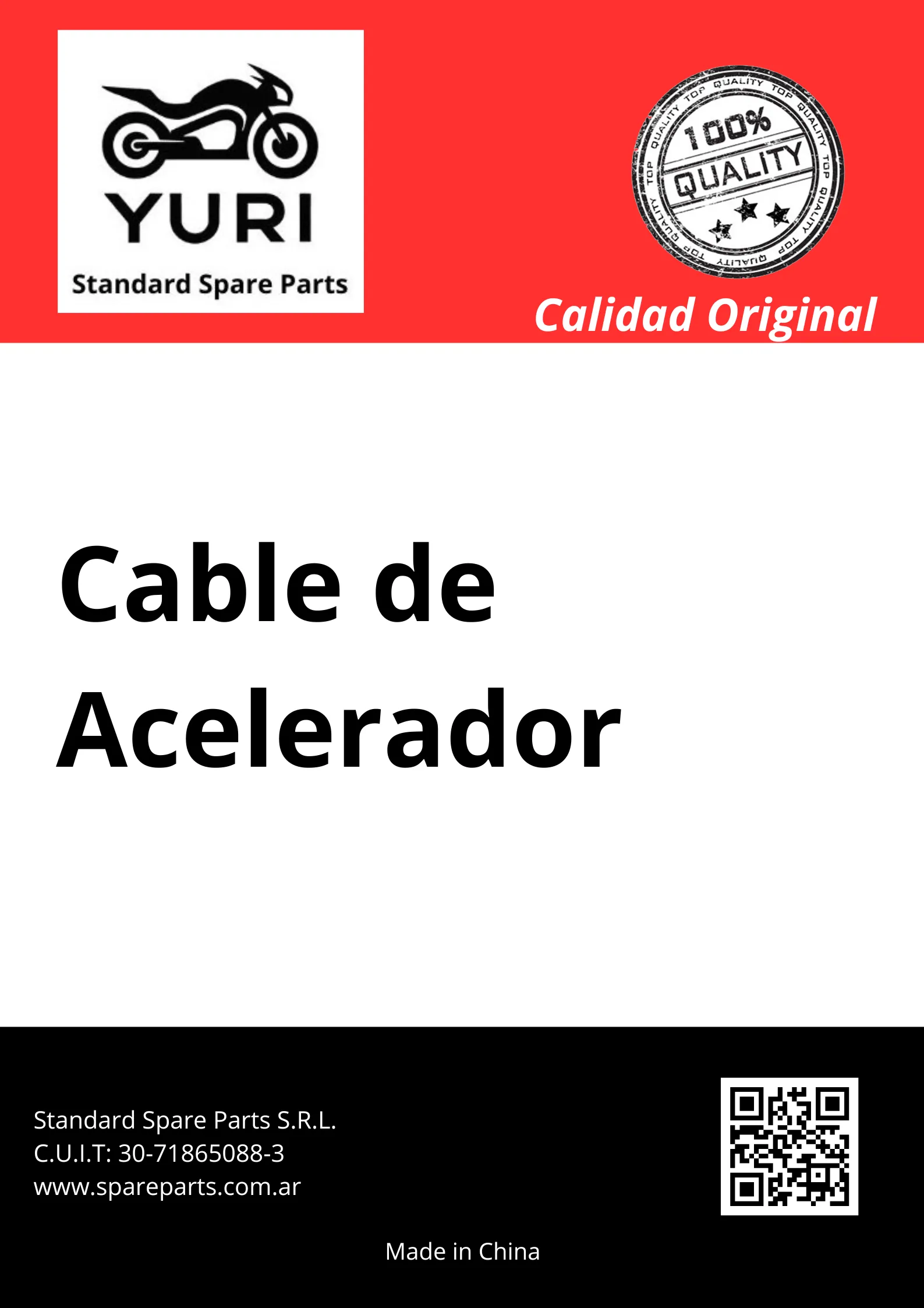 Cable acelerador de Honda WAVE 110 - Image 4