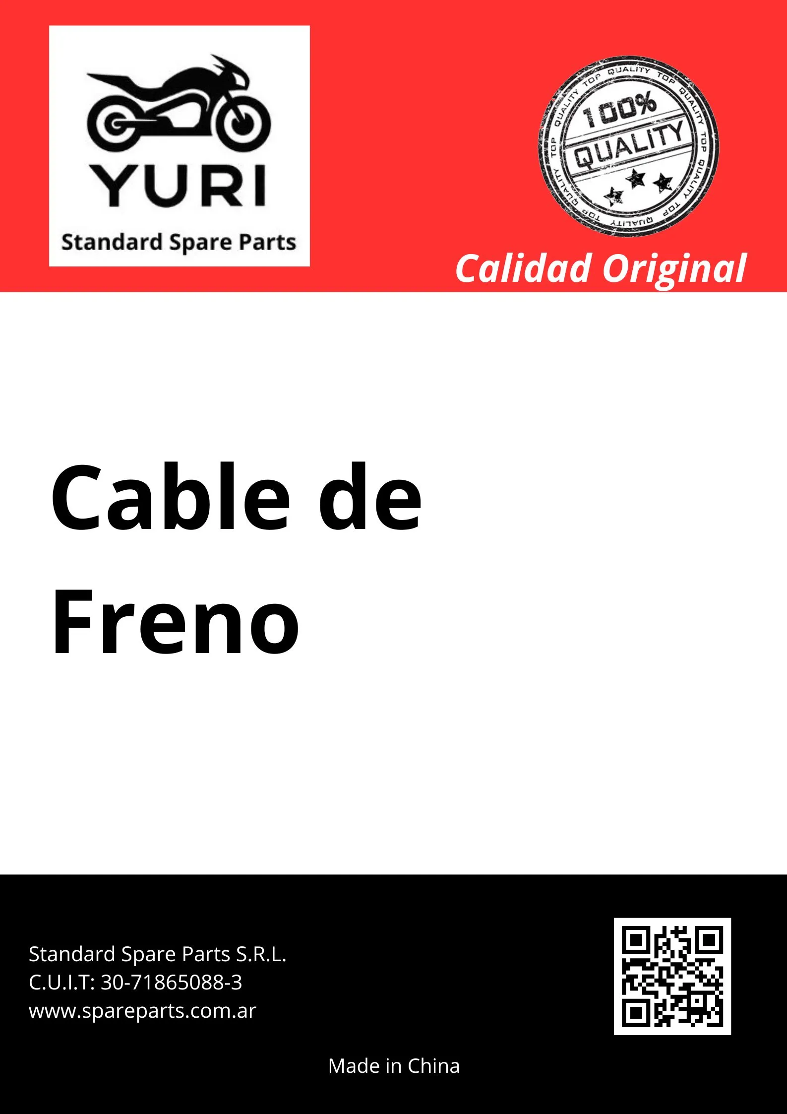 Cable freno Honda CG125 - Image 4