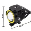 Faros Auxiliares U7MINI. C/Lupa. 10w 1.200LM. Universales