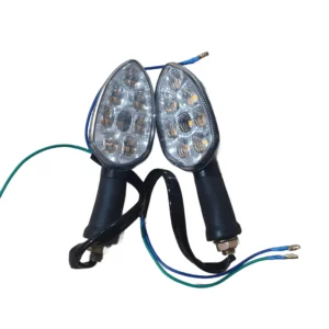 Par de luces de giro LED universales para moto