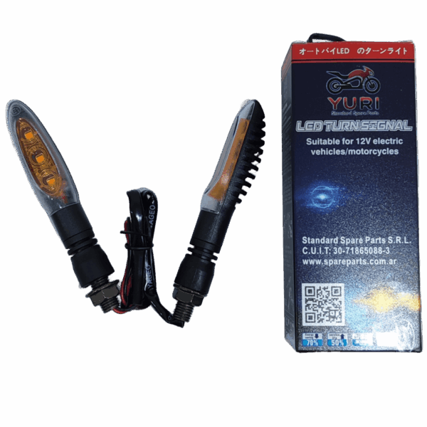 Caja original repuestos YURI luces de giro LED ZXD-53