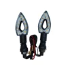 Par de luces de giro LED universales para moto