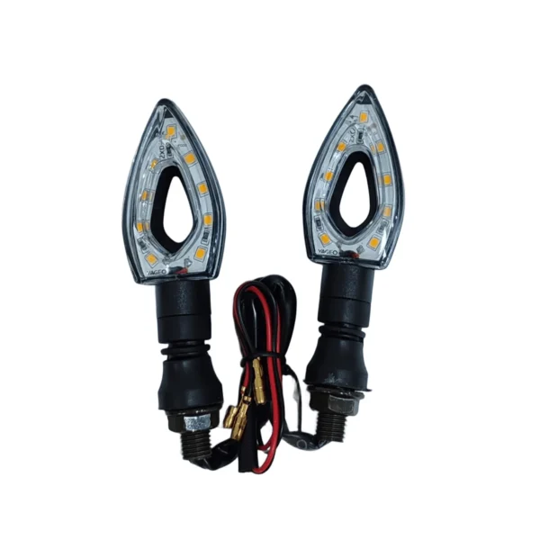 Par de luces de giro LED universales para moto