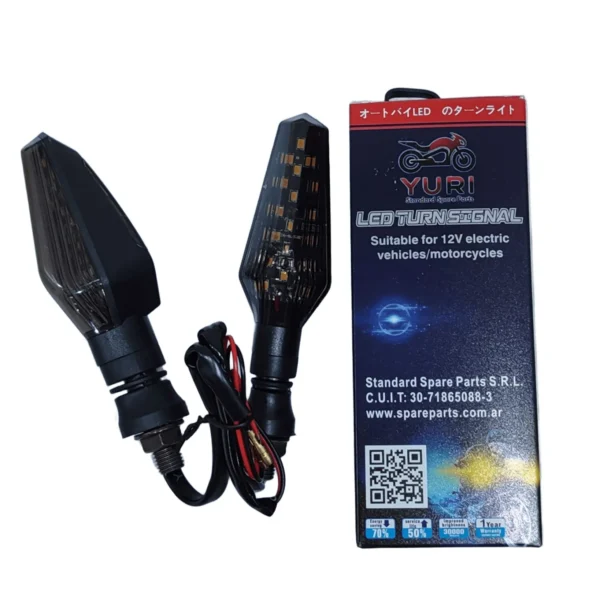 Caja original repuestos YURI luces de giro LED ZXD-96